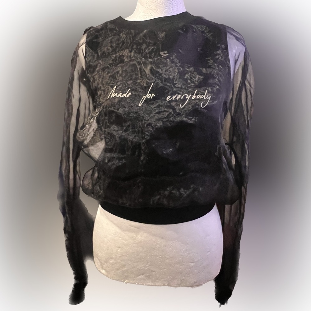 Zara Mesh shirt sz XS